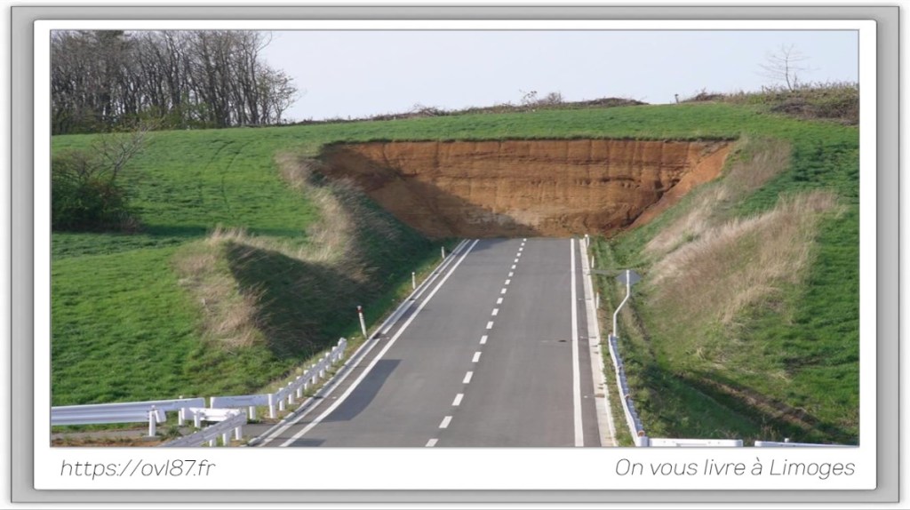 Image illustrant les effets d'une page tunnel sur un site internet à Limoges. Heureusement que la passerelle sur l'A20 a fini par ouvrir (mais à quel prix)